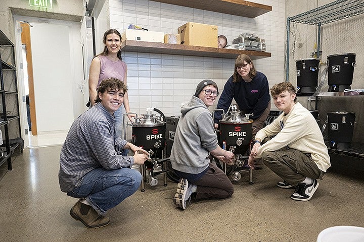 Brewing Innovation students