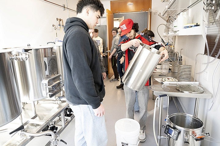 Brewing Innovation students