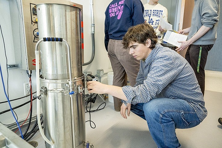 Brewing Innovation students