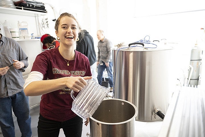 Brewing Innovation students