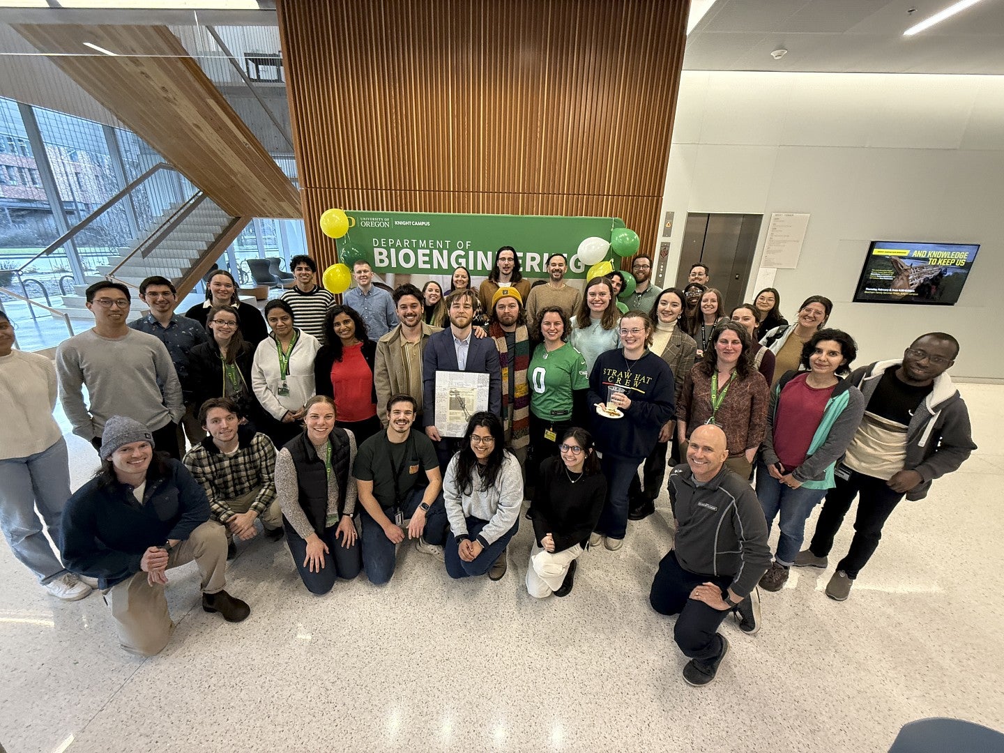 Group photo at Jonathan Dorogin's defense