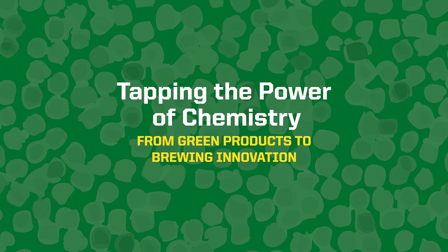 Title slide for Tapping the Power of Chemistry