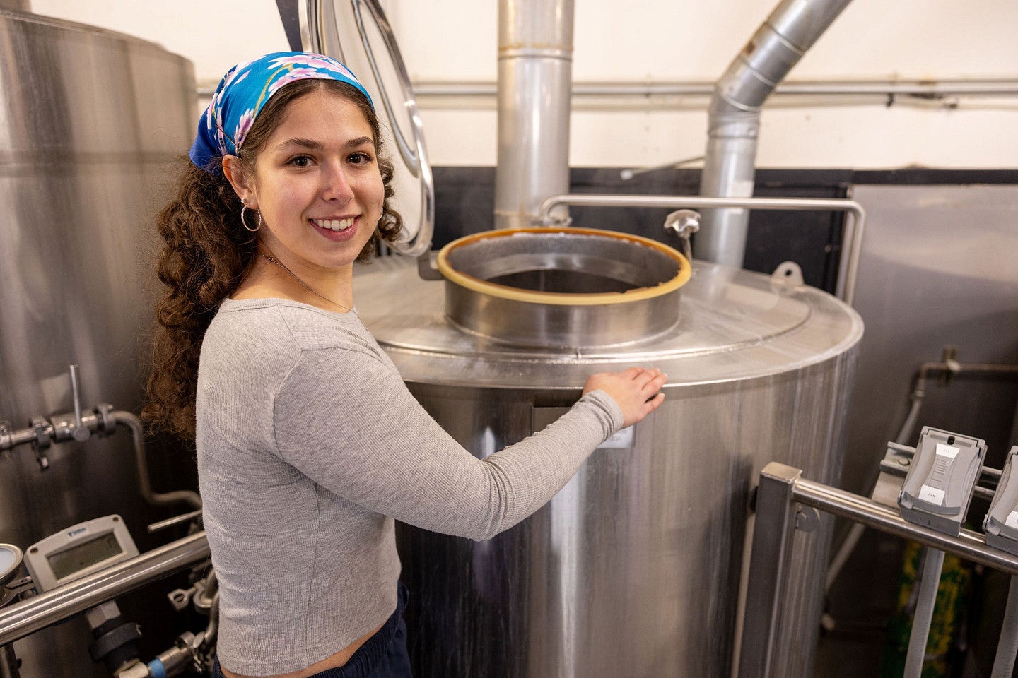 Brewing Innovation student brewing