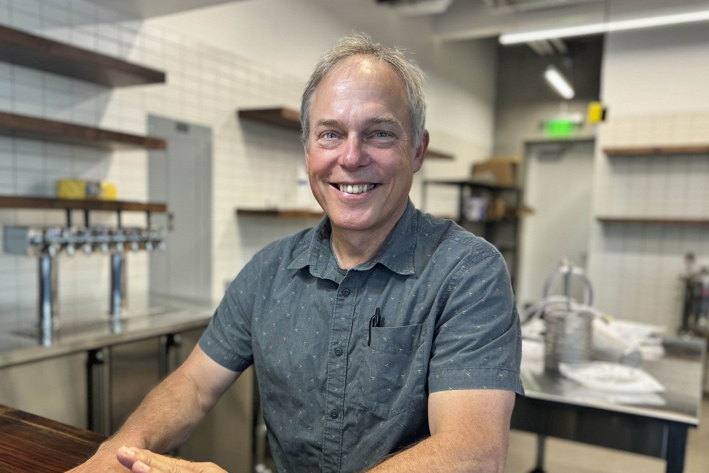 Jim Hutchison headshot brewing