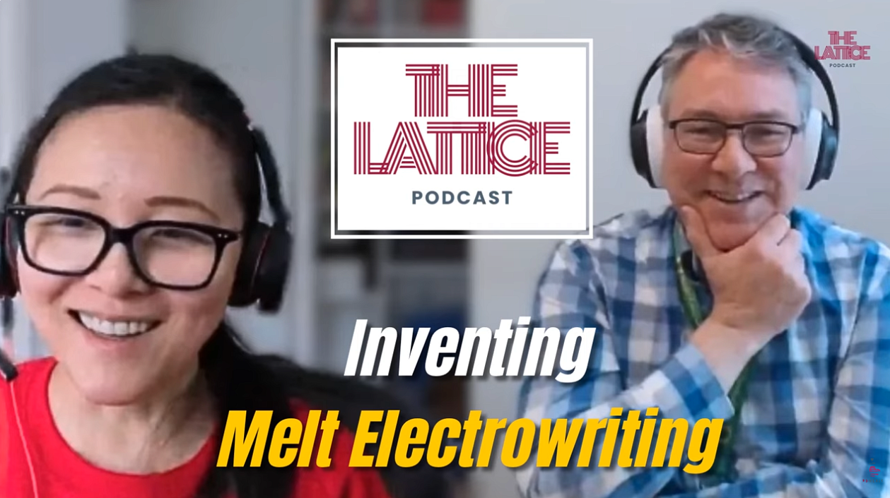 Screenshot of Paul Dalton on a podcast called 'The Lattice'