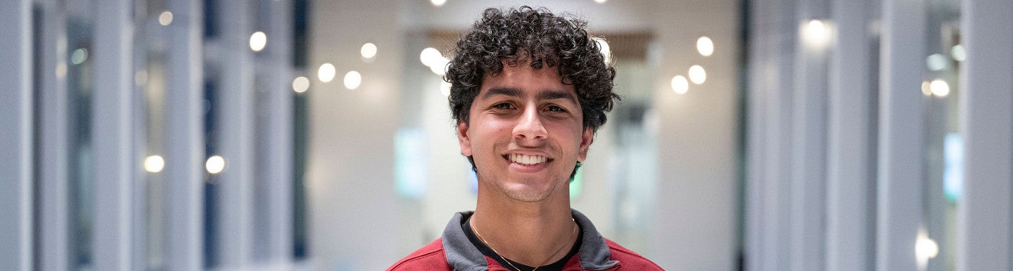 Arman Hajar at the Knight Campus