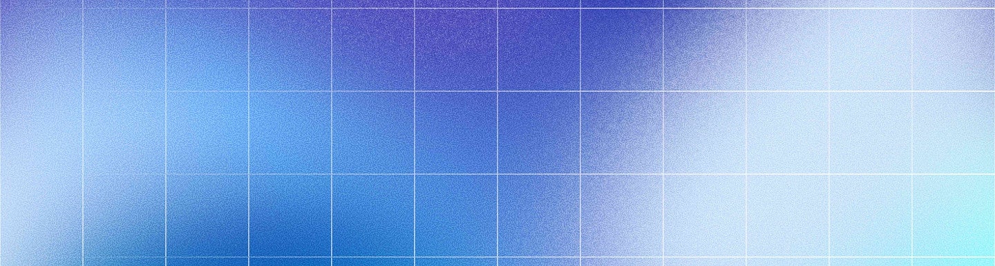 White grid lines with blue and green haze
