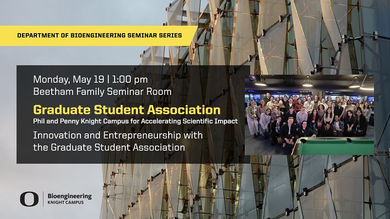 Innovation and Entrepreneurship with the Graduate Student Association