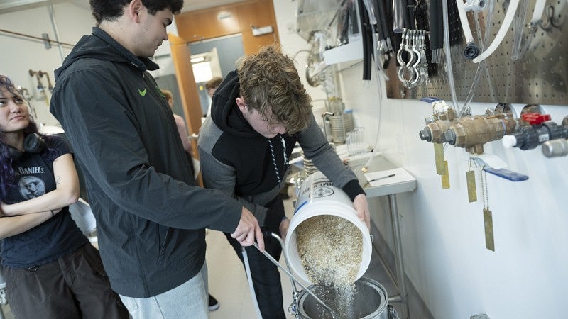 Brewing Innovation students