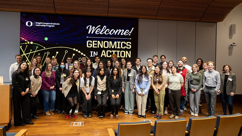 Genomics in Action students and alumni