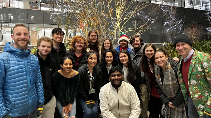 Guldberg Lab at a Holiday Party
