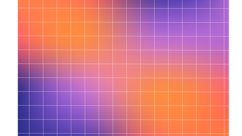 orange, purple pink gradient
