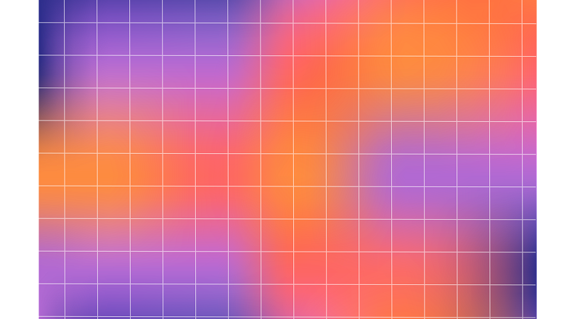 orange, purple pink gradient