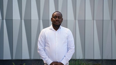 Felix Deki, Knight Campus courtyard