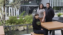 Emma Anderson, Kelsey Krusen, Max Tenenbaum, National Science Foundation GRFP winners