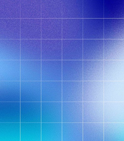 White grid lines with blue and green haze