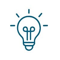 outline of a lightbuld